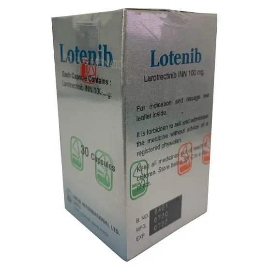 拉罗替尼(Larotrectinib)在TRK融合癌中反应如何?拉罗替尼国内上市价格多少钱一盒? 拉罗替尼(Larotrectinib)在TRK融合癌中反应如何?拉罗替尼国内上市价格多少钱一盒?